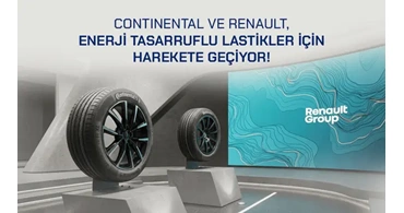 Continental, Renault İçin Enerji Tasarruflu Lastikler Üretmeye Başlıyor