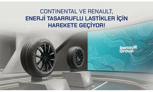 Continental, Renault İçin Enerji Tasarruflu Lastikler Üretmeye Başlıyor