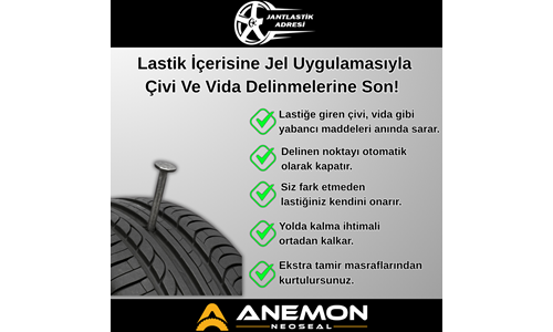 İzmir’de Lastik İçine Jel Uygulamasıyla, Çivi ve Vida Delinmelerine Son!