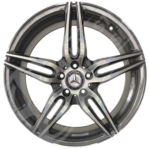 8.5X19 PCD 5X112 DY-289 Mercedes Gun Metal ET38 66.6