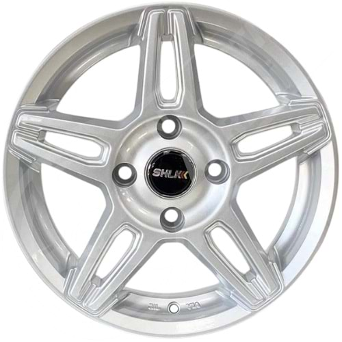 6.0X15 PCD 4X108 SLK-1684 Silver ET45 63.3