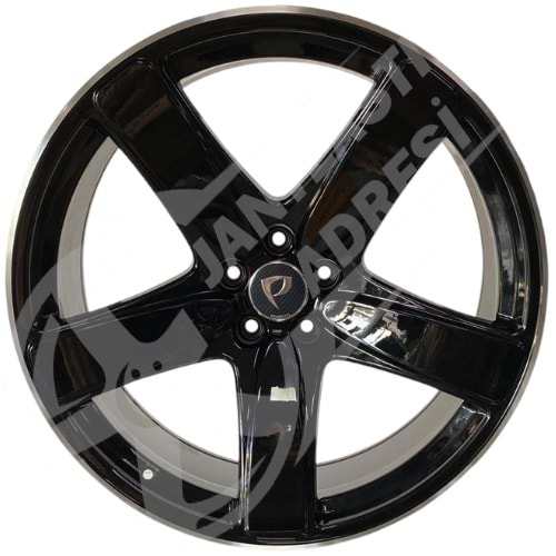 9.0X21 PCD 5X112 BK-5513 Black ET26 66.45