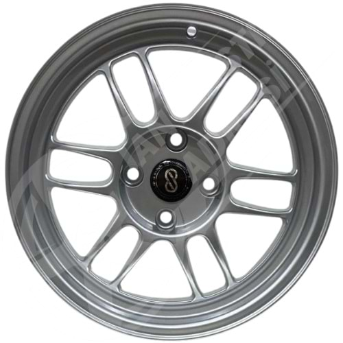 7.0X16 PCD 4X108 DY-486 Silver ET25 65.1