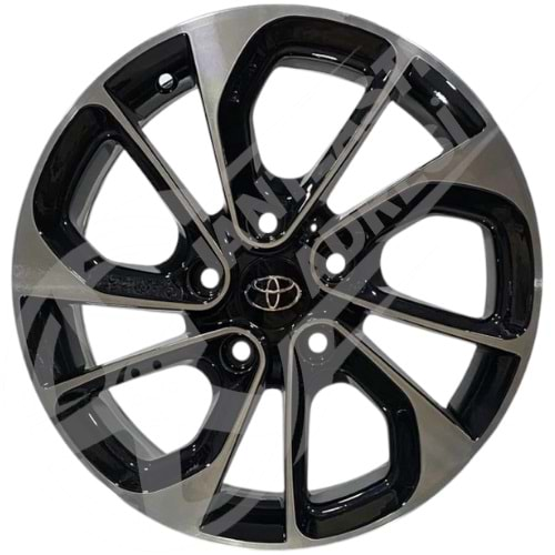 6.5X16 PCD 5X114.3 R026 Black ET45 66.1