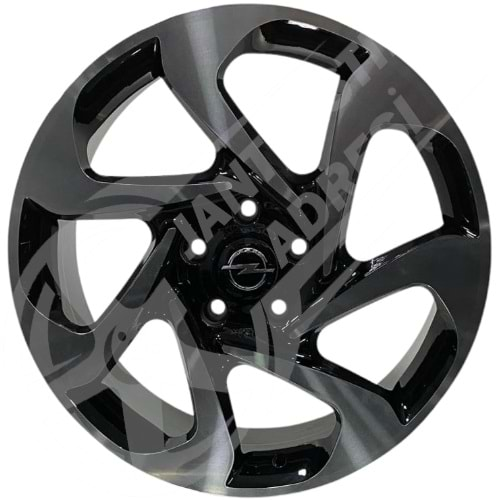 8.0X18 PCD 5X120 TPL-7012 Black Diamond ET42 56.6