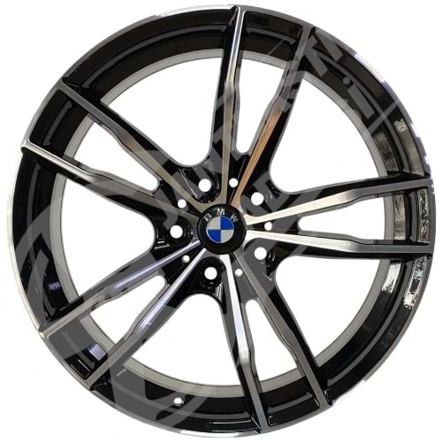 9.5X19 PCD 5X120 DY-649 Black Diamond ET37 72.56