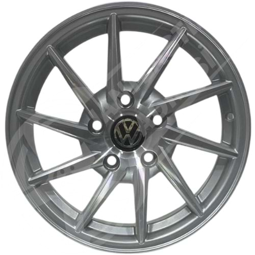 6.0X15 PCD 5X112 JNT-36 Silver ET35 67.1