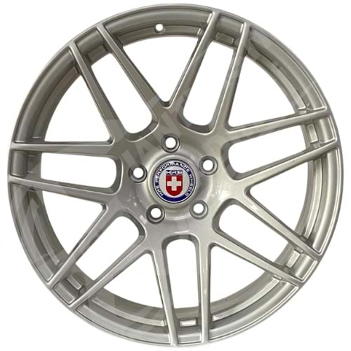 8.5X19 PCD 5X120 JNT-205 Silver ET33 72.6