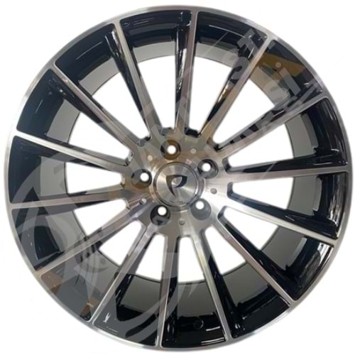 7.5X17 PCD 5X112 RC-1017 Black Diamond ET35 66.6