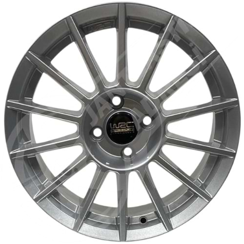 7.5X17 PCD 4X100 DJ-636 WRC Silver ET35 67.1