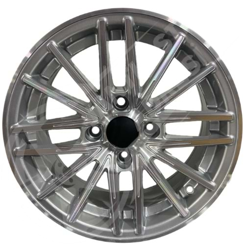 6.0X14 PCD 4X108 EMR-165 Silver ET25 65.1