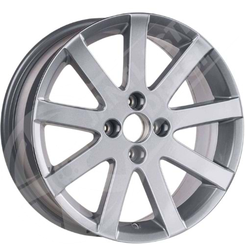 7.5X17 PCD 4X108 Truva-273 Silver ET20 65.1