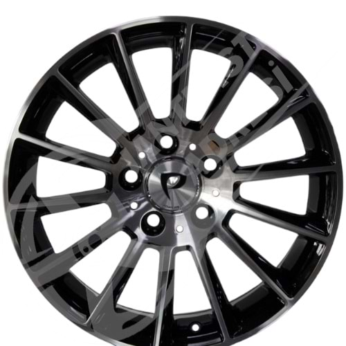 7.0X16 PCD 5X112 BK-836 Black Diamond ET35 66.6