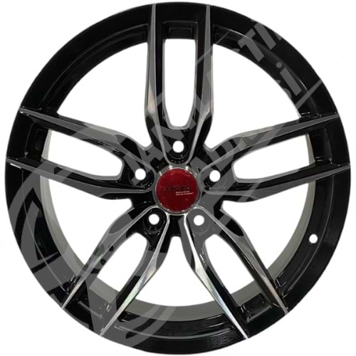 8.0X18 PCD 5X120 ARC-18126 Black Diamond ET34 72.6