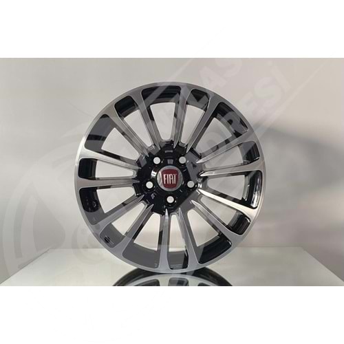 6.5X15 PCD 5X98 DY-955 Black Diamond ET35 58.1