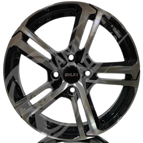 6.5X16 PCD 4X108 SLK-1721 Black Diamond ET25 65.1