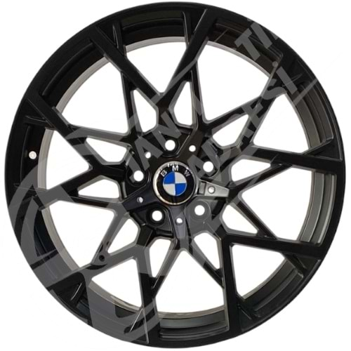 8.0X18 PCD 5X112 F-8464 Matt Black ET30 66.6