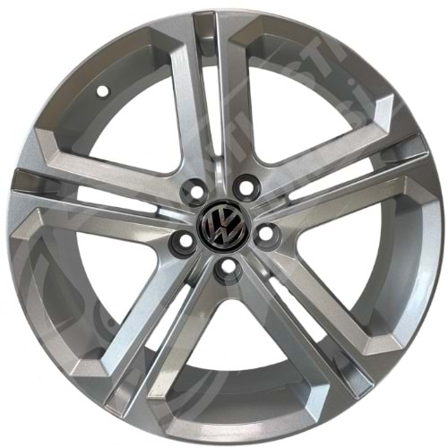 7.5X17 PCD 5X100 STW-714 Silver ET45 73.1