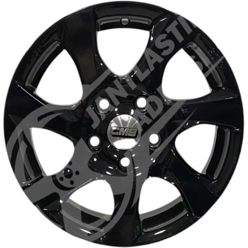 6.0X15 PCD 5X112 CMS-1059 Black ET43