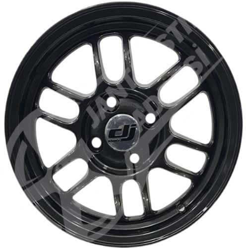 6.5X15 PCD 4X100 DJ-638 Gun Metal ET35 67.1