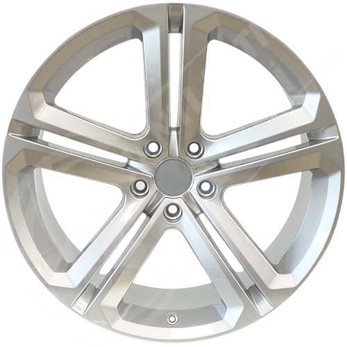 8.5X19 PCD 5X112 DY-1019 Silver Mallory ET40 57.1