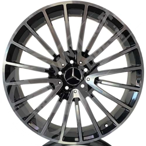 8.0X18 PCD 5X112 DY-1078 Black Diamond ET38 66.6