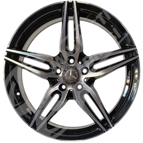 8.5X19 PCD 5X112 DY-289 Mercedes Black Diamond ET38 66.6