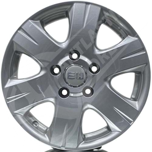 6.5X16 PCD 5X100 JNT-134 Silver ET35 57.1