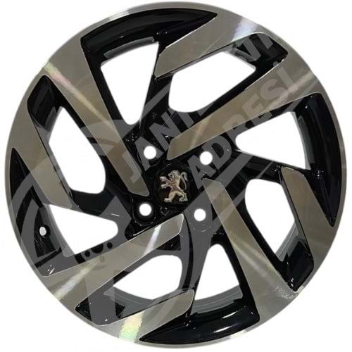 6.5X16 PCD 4X100 STW-619 Black Diamond ET35 67.1