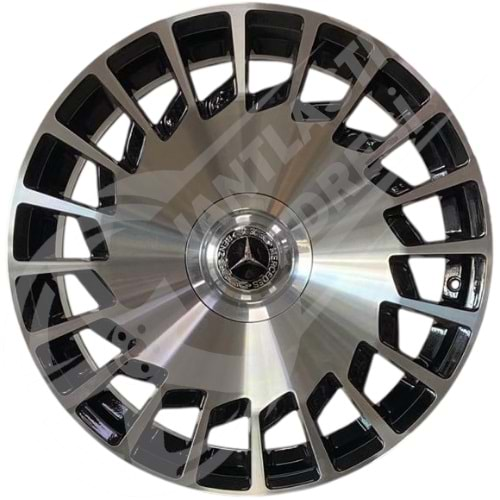 8.5X19 PCD 5X112 R1W-1464 Mercedes BD Chrome ET35 66.6