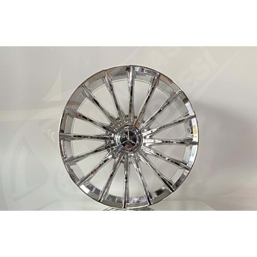 8.5X20 PCD 5X112 R1W-1499 Chrome Mercedes ET35 66.6