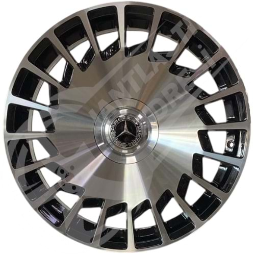 8.5X20 PCD 5X112 F-8298 Black Diamond ET35 66.6