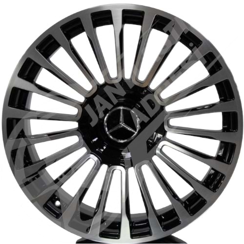 8.0X18 PCD 5X112 RC-223 Black Diamond ET38 66.6