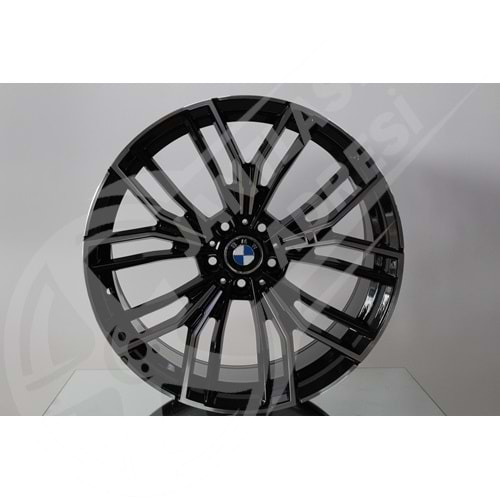 8.0X20 PCD 5X120 BK-5964 Black Machined ET35 72.6