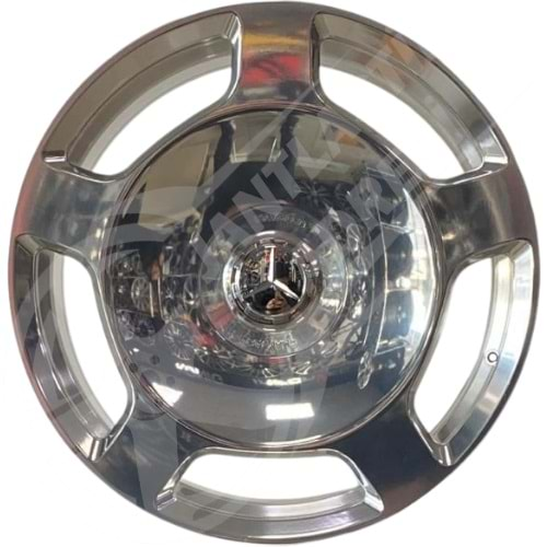 8.5X19 PCD 5X112 R1W-080 Mercedes Polish Chrome ET36 66.6