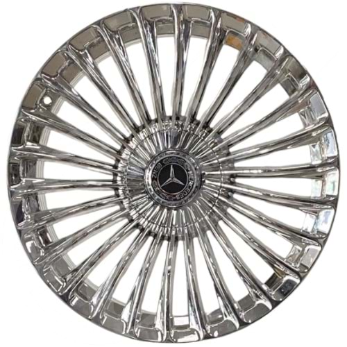 8.5X20 PCD 5X112 BK-3S198 Mercedes Chrome ET38 66.56