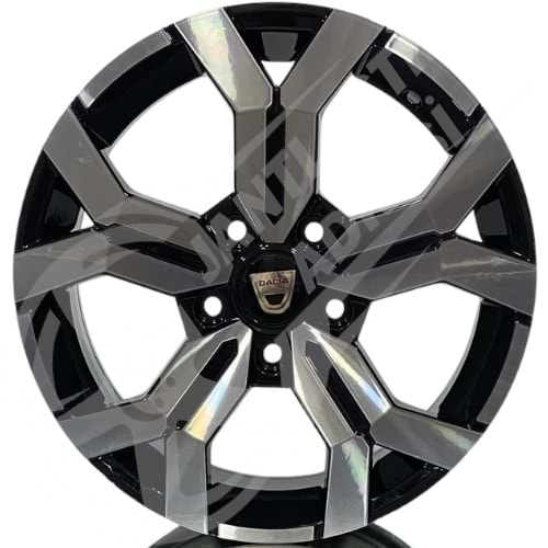 7.0X16 PCD 5X114.3 DY-1266 Black Diamond ET35 60.1