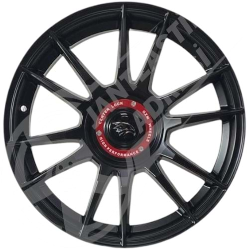 7.5X17 PCD 4X108 ELT-361 Matt Black Capadocia ET20 65.1