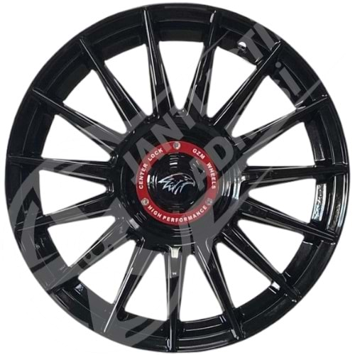 7.5X17 PCD 4X108 ELT-362 Black Olympus ET20 65.1