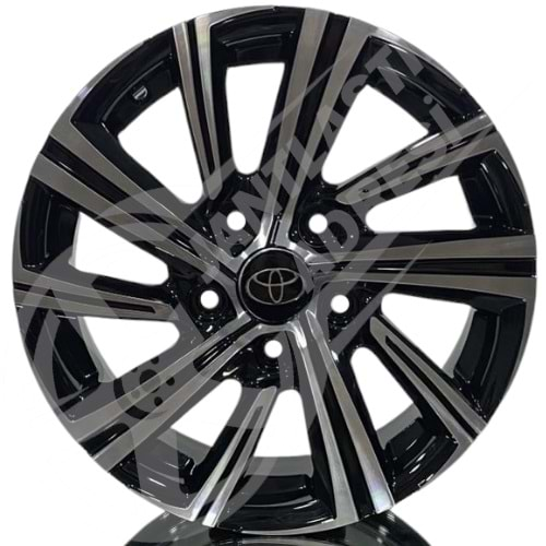 6.5X15 PCD 5X114.3 EMR-15237 Black Diamond ET40 60.1