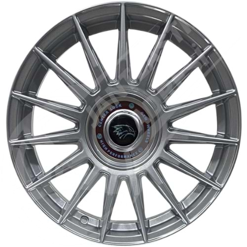 7.5X17 PCD 5X112 ELT-362 Silver Olympus ET35 67.1