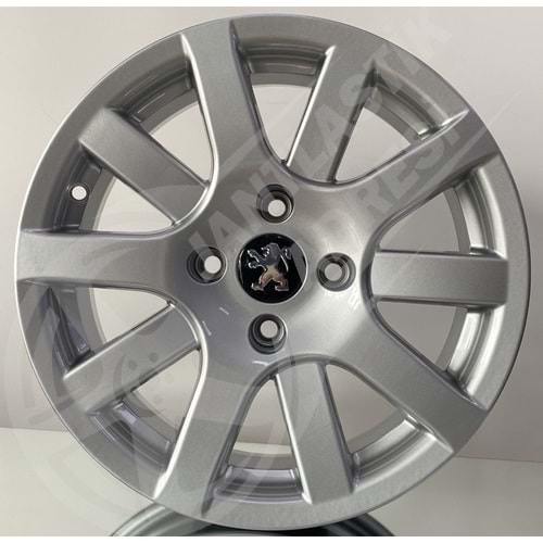 6.5X15 PCD 4X108 Truva-272 Silver ET20 65.1