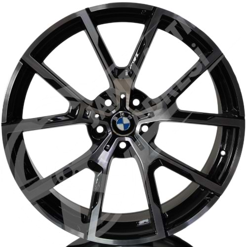 9.0X18 PCD 5X120 BK-5601 Black Diamond ET37 72.6