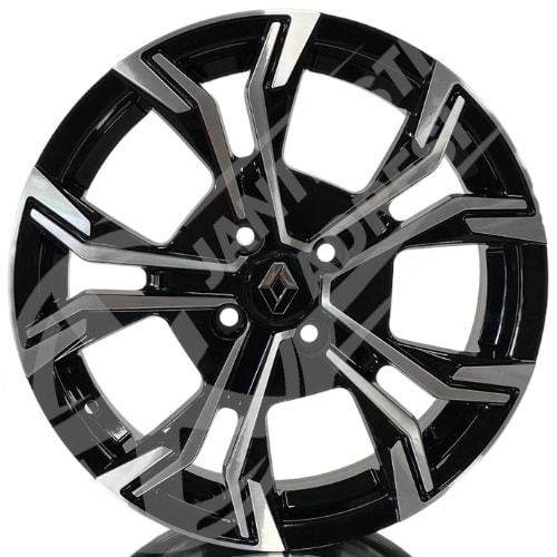 6.5X16 PCD 4X100 STW-618 Black Diamond ET35 67.1