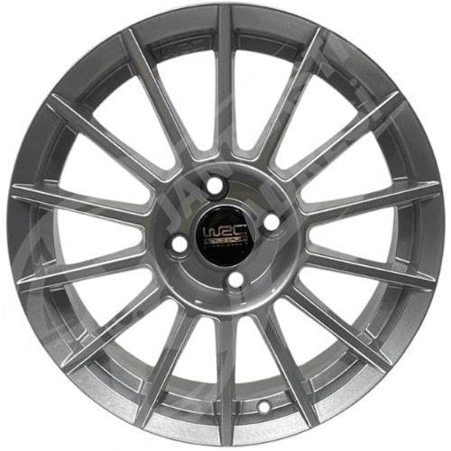 7.0X16 PCD 4X100 EMR DY-416 Silver WRC ET35 73.1