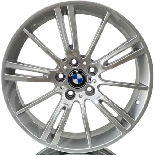 9.0X19 PCD 5X120 R1A-401 Silver ET32 72.6