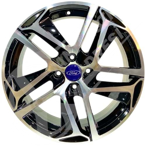 7.0X17 PCD 5X108 DY-897 Black Diamond ET25 65.1