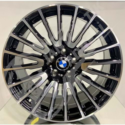 9.5X20 PCD 5X120 BK-5195 Black Diamond ET41 72.56