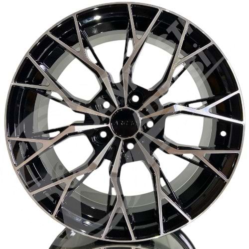 8.0X18 PCD 5X120 ARC-18239 Black Diamond Roma ET35 72.6