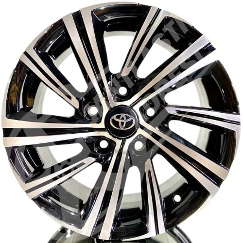 6.5X15 PCD 5X114.3 EMR-15237 Black Diamond ET40 60.1